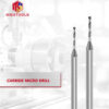 Micro carbide drills