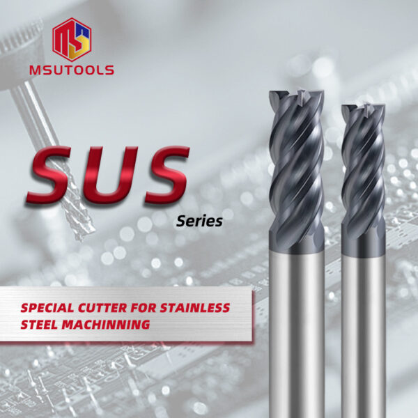 Carbide End Mills for Stainless Steel 6