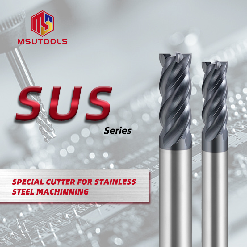 Carbide End Mills for Stainless Steel 6