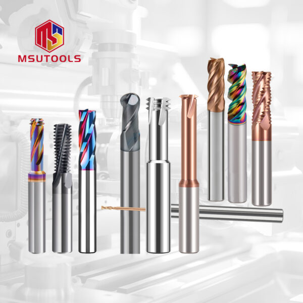 Solid Carbide End Mill for High Hardness Steel (HRC60+) 4
