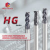 Super High Performance Solid Carbide End Mills for CNC Machining