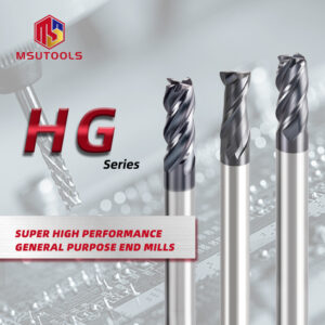 Super High Performance Solid Carbide End Mills for CNC Machining