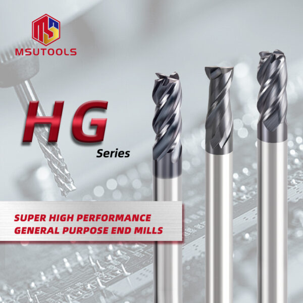 Super High Performance Solid Carbide End Mills for CNC Machining