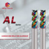U-shaped 3 Flute Flat End Mill For Aluminum