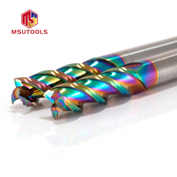 Enhanced Aluminum Alloy 3 Flute Flat End Mill