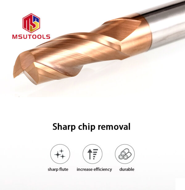 2 Flute Flat End Mill