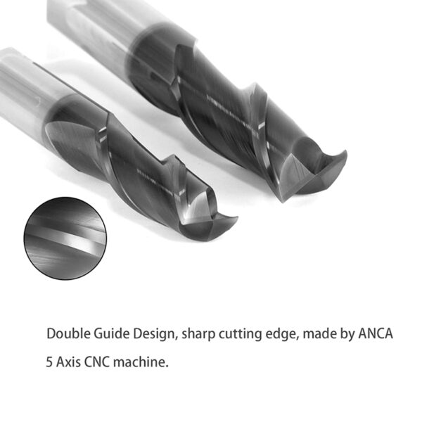 2 flute flat end mill
