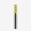 Stainless Steel Titanium Alloy 4 Flute Corner Radiused End Mill