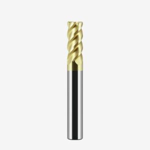 Stainless Steel Titanium Alloy 4 Flute Corner Radiused End Mill