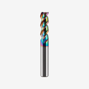 U-shaped 3 Flute Flat End Mill For Aluminum