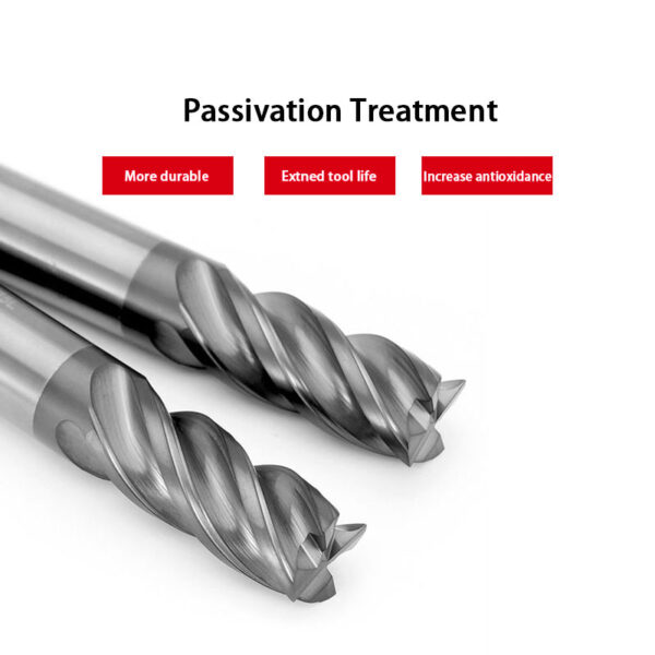 4 Flute Flat End Mill