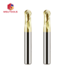 2 Flute ball nose end mill for Titanium
